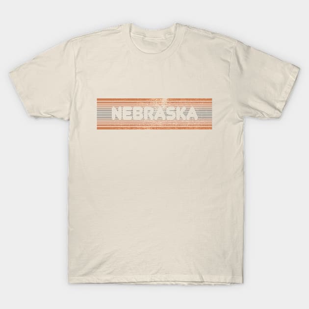 Nebraska State Pride T-Shirt by Snarky Piranha